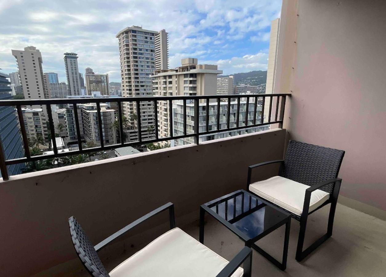 1414- Heart Of Waikiki With Kitchen - Free Parking - City View Honolulu Luaran gambar